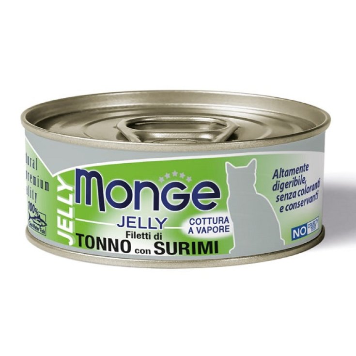 Natural Superpremium Jelly Filetti di Tonno del Pacifico e Surimi - 80GR