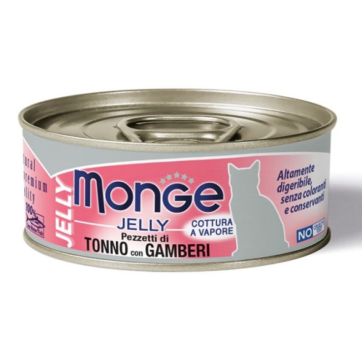 Natural Superpremium Jelly Pezzetti di Tonno del Pacifico e Gamberetti - 80GR