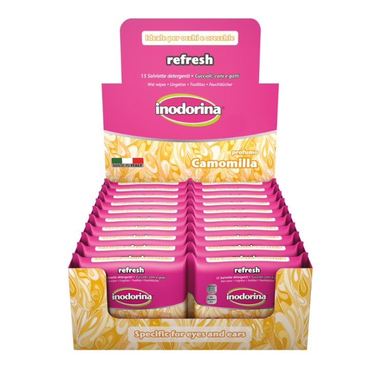 Salviette Refresh alla Camomilla per Occhi e Orecchie - Salviette
