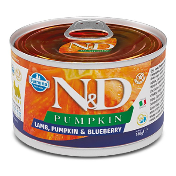 Natural & Delicious Pumpkin Mini con Agnello, Zucca e Mirtillo - 140GR