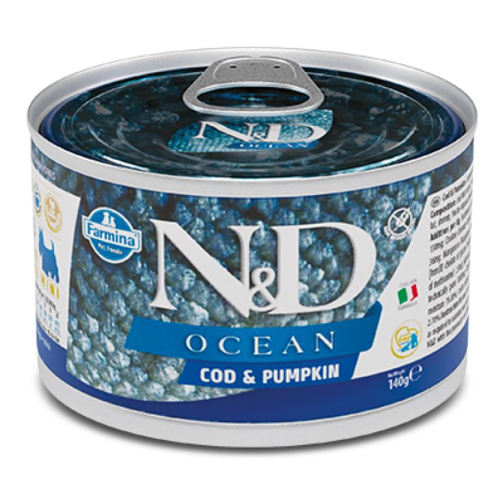 Natural & Delicious Ocean MIni con Merluzzo e Zucca - 140GR