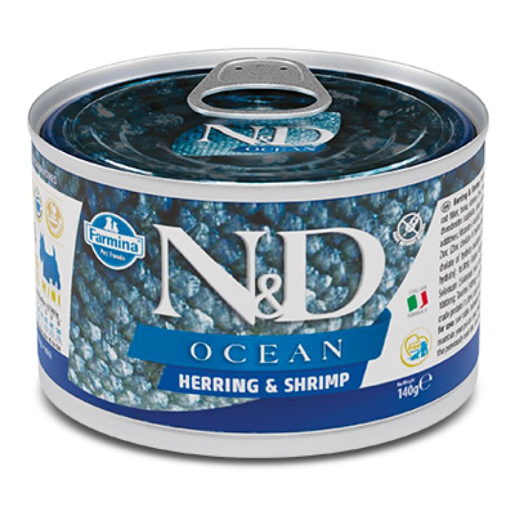 Natural & Delicious Ocean Mini con Aringa e Gamberetti - 140GR