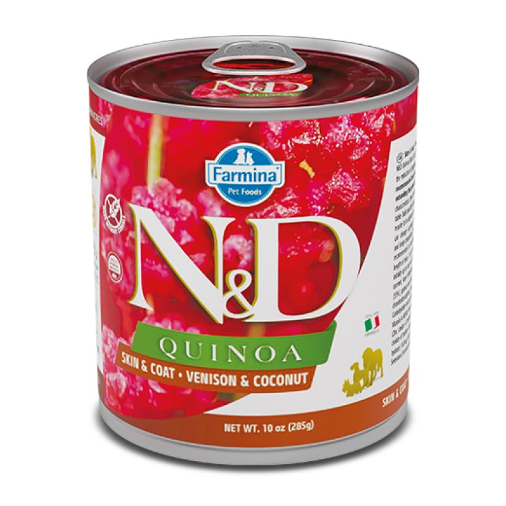 Natural & Delicious Quinoa Skin & Coat Cervo e Cocco - 285GR