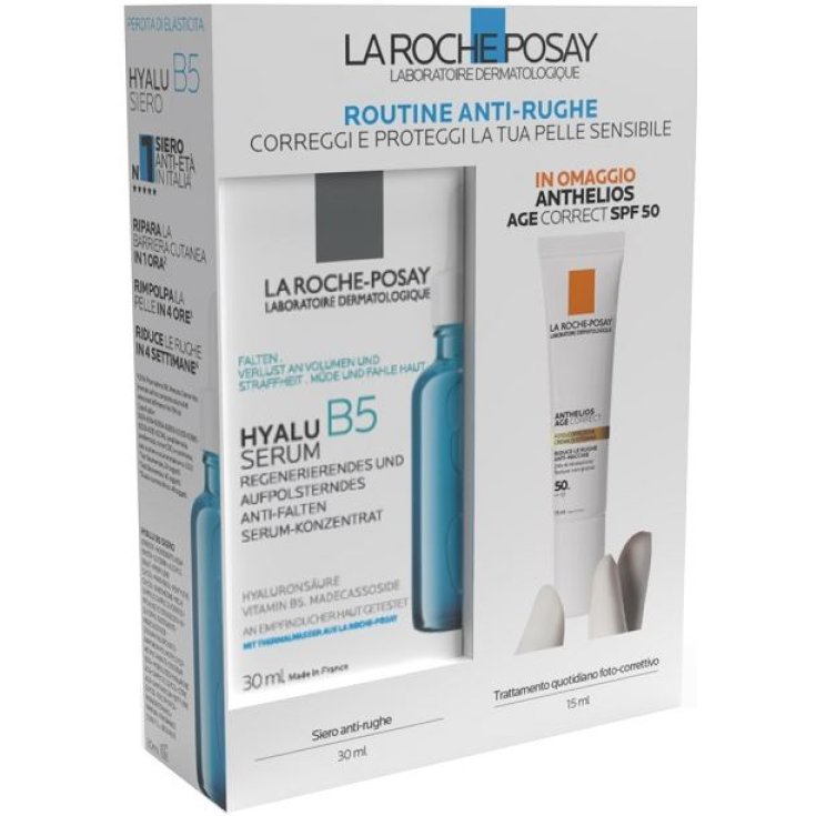Hyalu B5 Siero 30ml+ Age Correct SPF0 15ml La Roche Posay