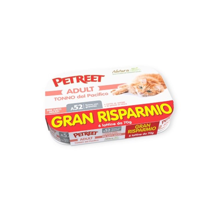 Natura Tonno del Pacifico con Granchio - Multipack 5+1 da 70 gr