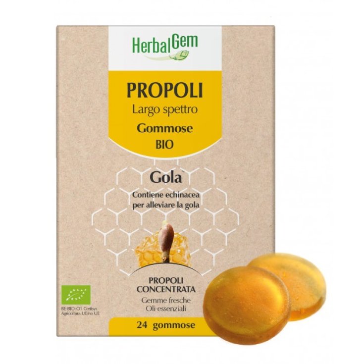 PROPOLI Gommose Bio&nbsp;HerbalGem 24 Gommose