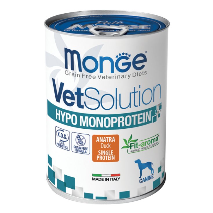 MONGE VETSOL CAN HYPO ANATRA
