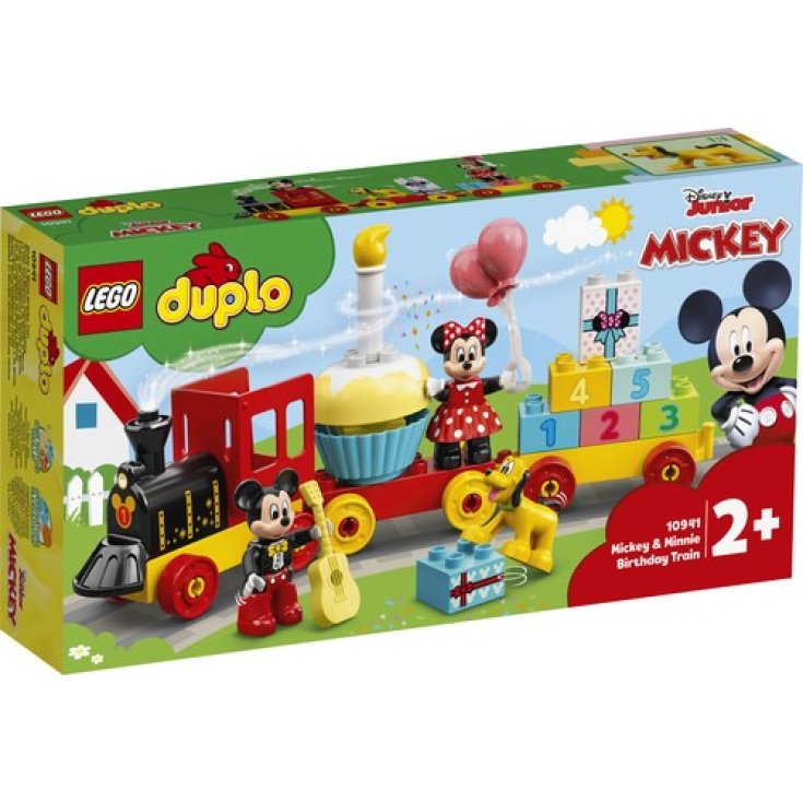 Duplo Treno Compleanno Minnie E Topolino Lego 1 Gioco Completo