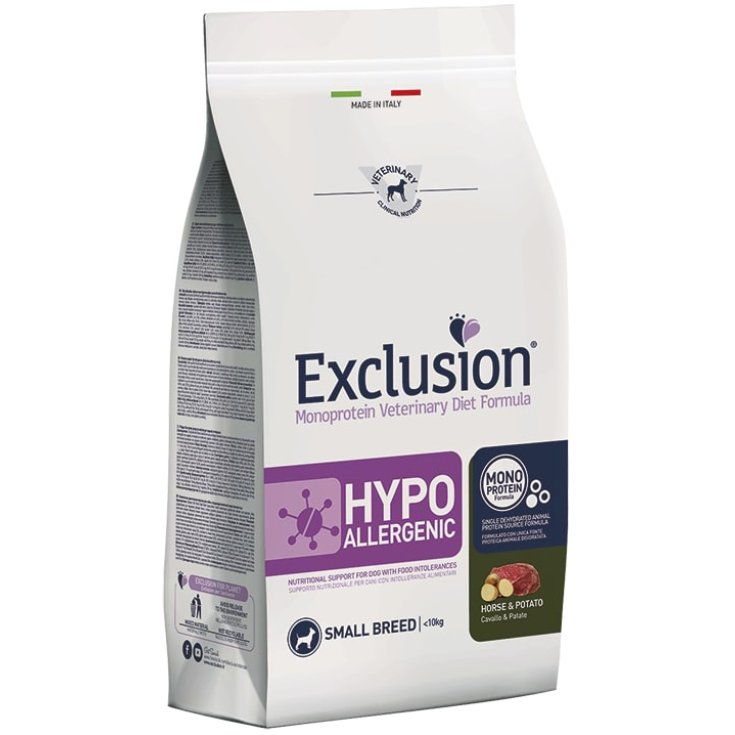 Diet Hypoallergenic Small Breed Cavallo e Patate - 2KG
