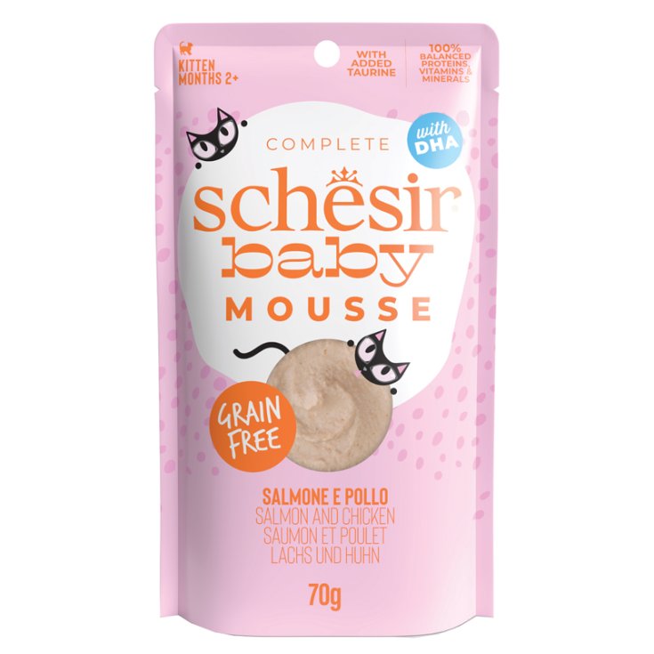 Baby Mousse Salmone per Kitten - 70GR
