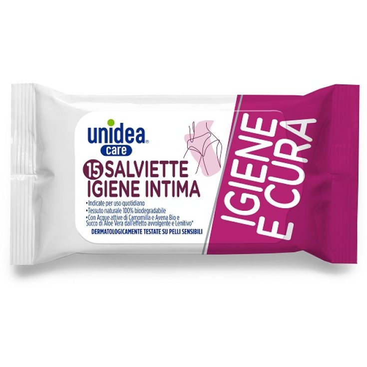 Unidea&reg; Salviettine Intime 15 Pezzi