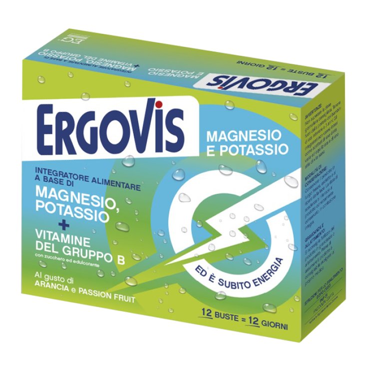 Ergovis Magnesio Potassio Vitamine B 12 Bustine