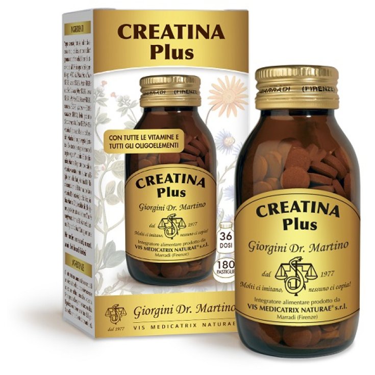 Creatina Plus Dr.Giorgini 180 Pastiglie Creatina Plus Dr.Giorgini 180 Pastiglie