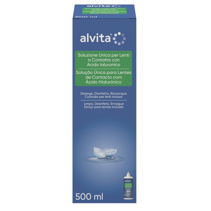 Soluzione Unica Lenti A Contatto Alvita&reg; 500ml
