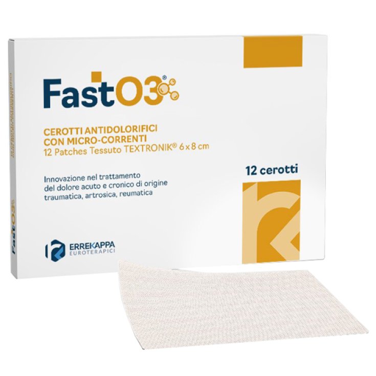 FastO3&nbsp;Cerotti Antidolorifici 12 Pezzi