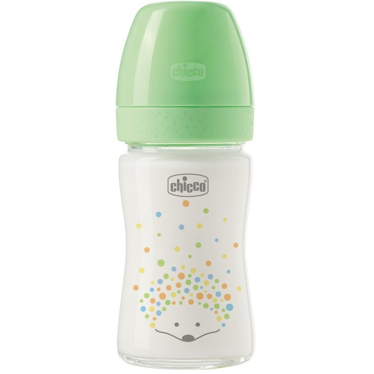 Biberon Perfect Easy Vetro&nbsp;Verde Flusso Lento CHICCO 150ml&nbsp;