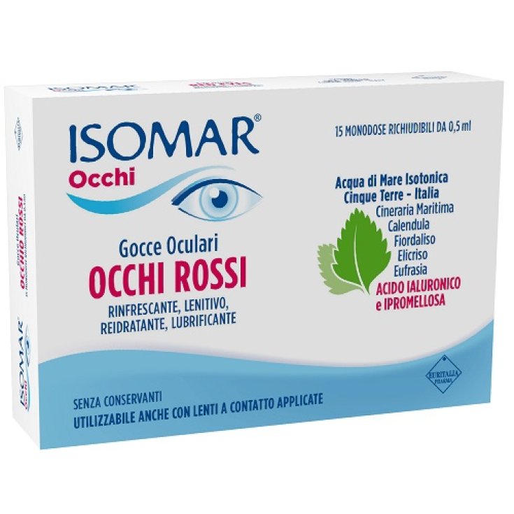 Gocce Oculari&nbsp;Occhi Rossi 0,2% Isomar 15 Flaconcini