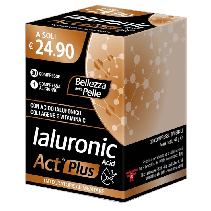 Ialuronic Acid Act Plus 30 Compresse Ialuronic Acid Act Plus 30 Compresse