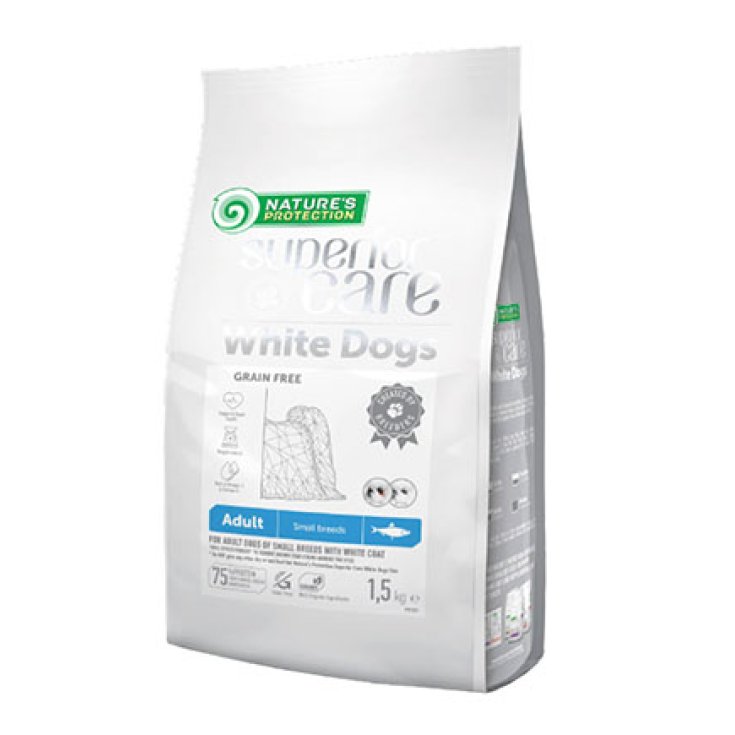 Nature's Protection Dog Herring Adult Small Breed, Alimento Secco per Cani, 1.5kg