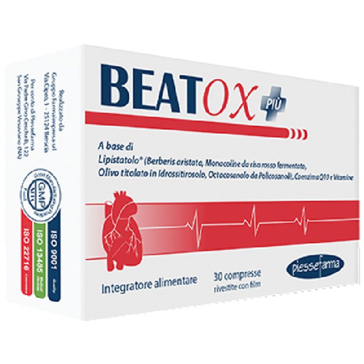 Beatox Pi&ugrave; Piessefarma 30 Compresse