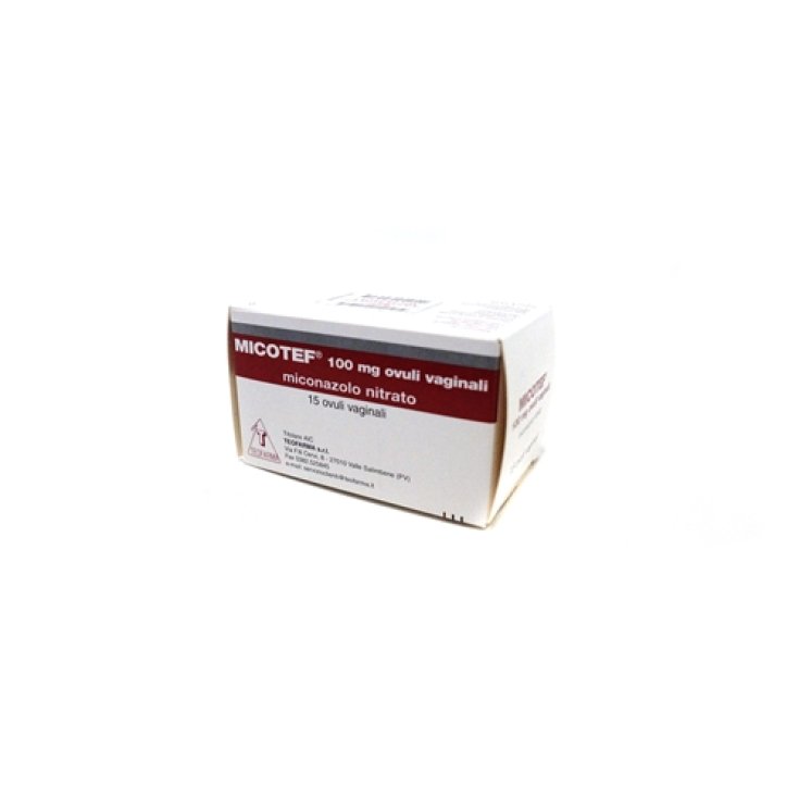 Micotef 100mg 15 Ovuli Vaginali