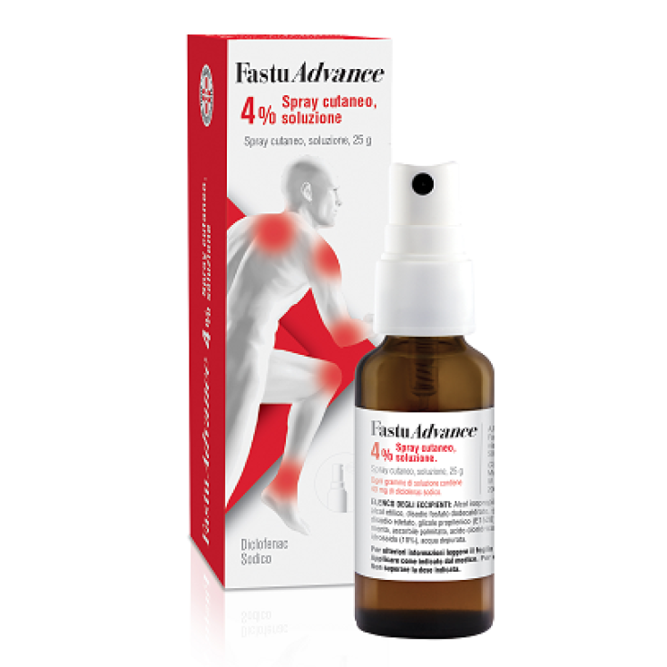 Fastu Advance 4% Menarini Spray 25g