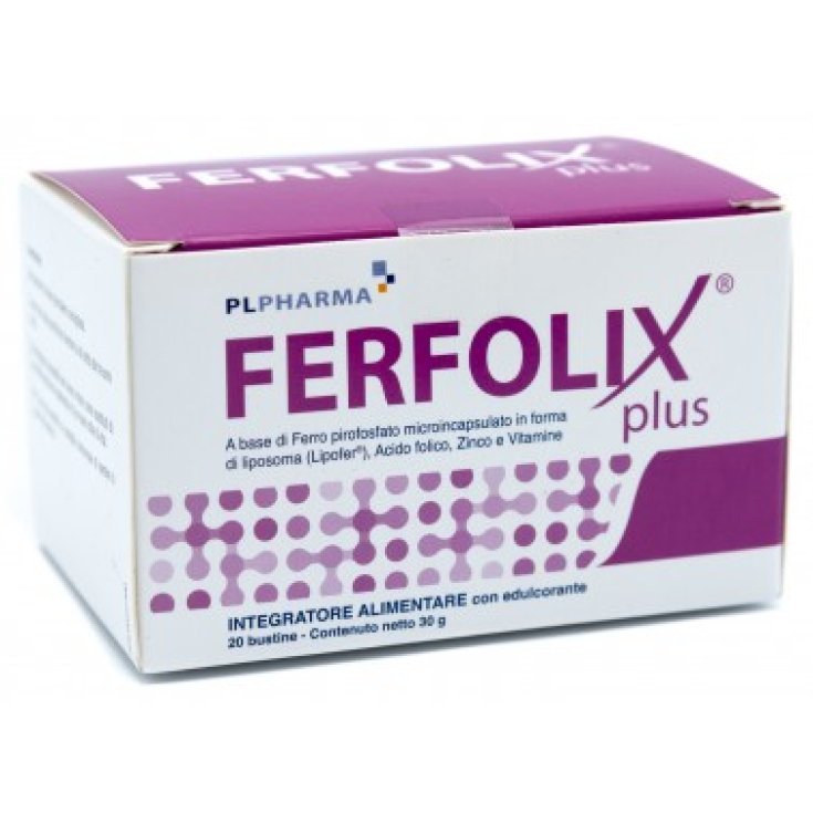 Ferfolix&reg; Plus PL Pharma 20 Bustine