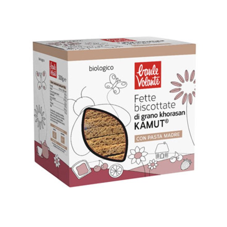 Fette Biscottate Di Grano Khorasan Kamut Baule Volante 300g
