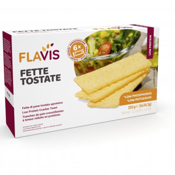 Fette Tostate Aproteiche Flavis 205g