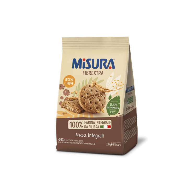 Fibrextra Biscotti Integrali Misura&reg; 330g
