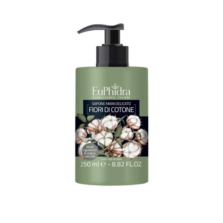 Sapone Mani Delicato Fiore Di Cotone EuPhidra 250ml
