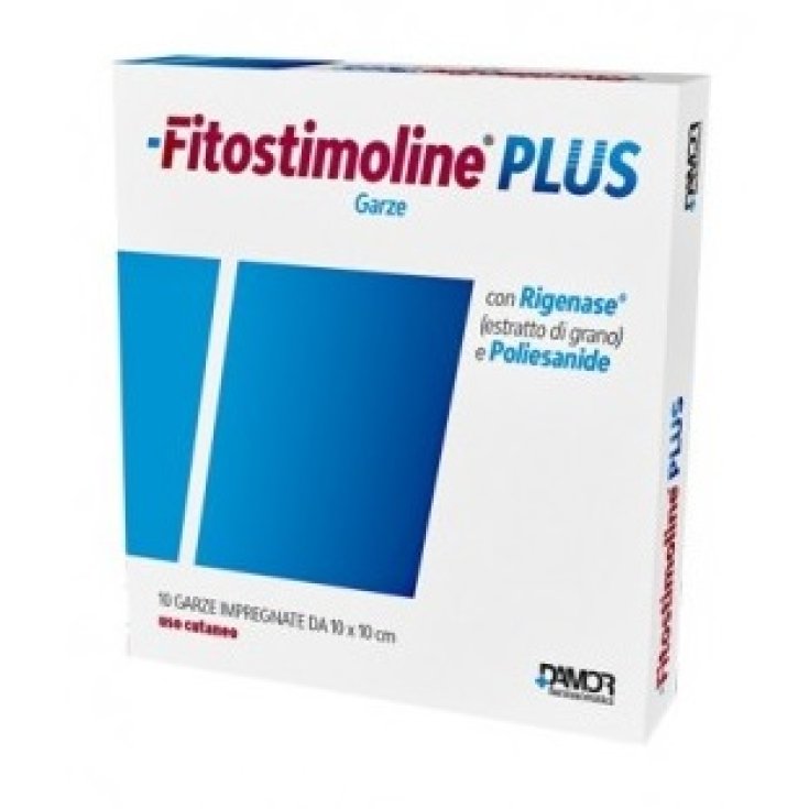 Fitostimoline Plus Damor 10 Garze 10x10cm