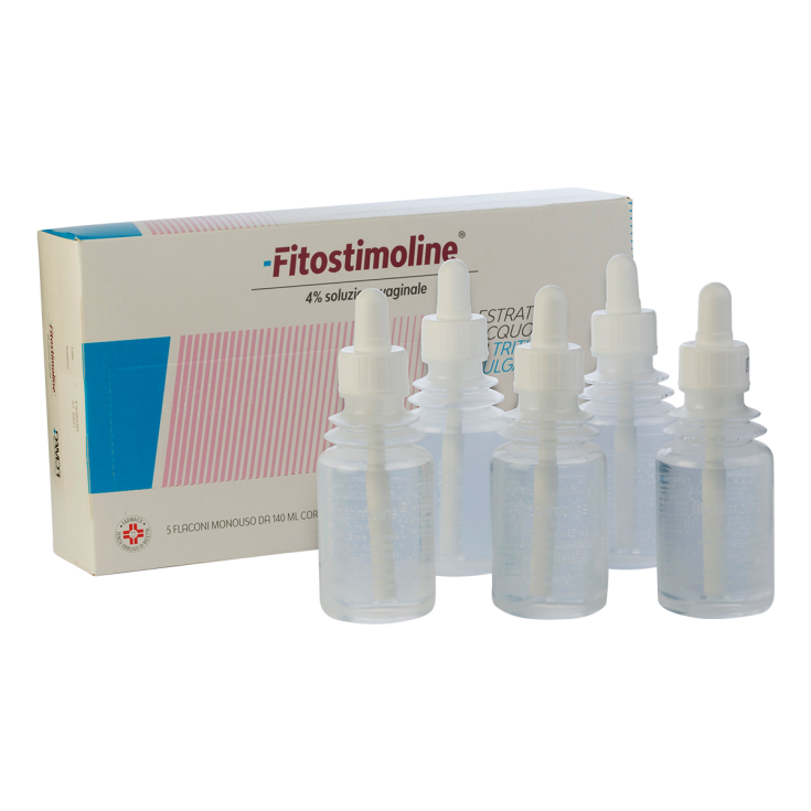 Fitostimoline 4% Soluzione Vaginale Damor 5 Flaconi