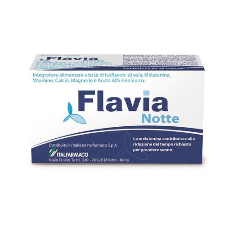 Flavia Notte Italfarmaco 30 Capsule Molli