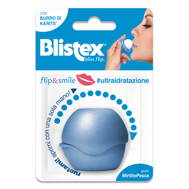 Blistex flip&smile Ultra Idratazione Labbra con Burro di Karit&egrave;