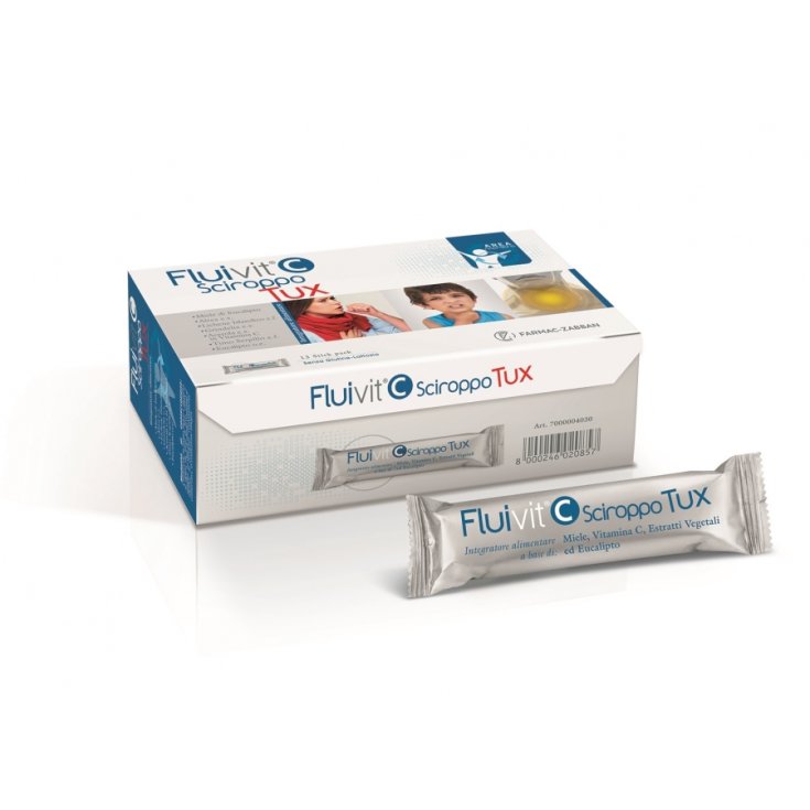 Fluivit&reg; C Sciroppo Tux Farmac-Zabban 12x10ml