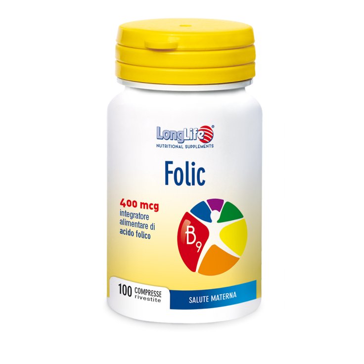 Folic 400mg LongLife 100 Comprese Rivestite