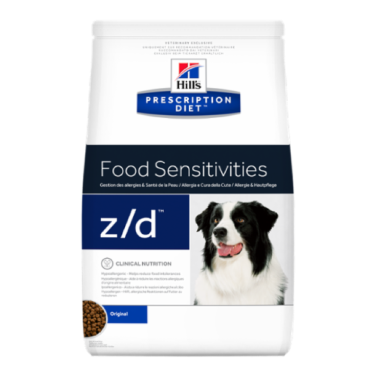 Food Sensitivities z/d&trade; Original Hill's Prescription Diet 3kg