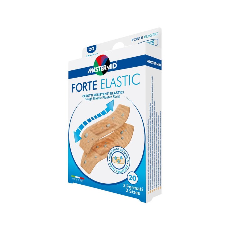 MASTER-AID&reg; FORTE ELASTIC 20 Cerotti 2 Formati