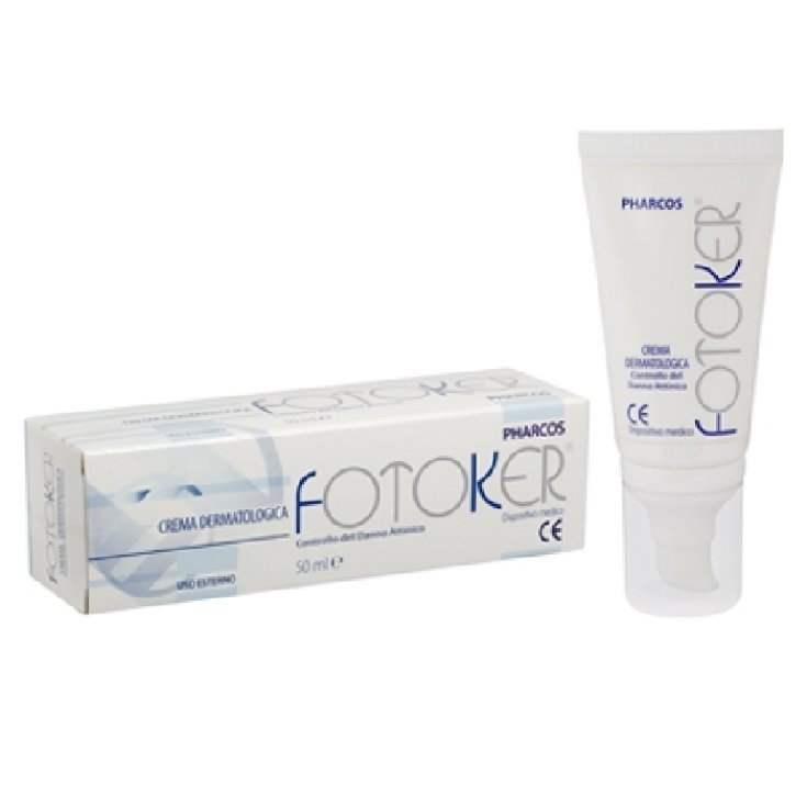 Pharmaluce  Pharcos Fotoker Crema Dermatologica 50ml