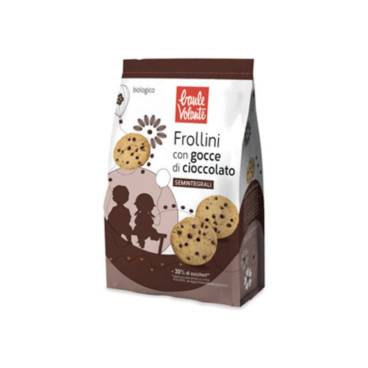 Frollini Con Gocce Di Cioccolato Baule Volante 300g