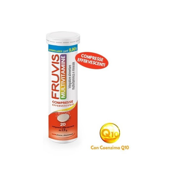 Fruvis Multivitamine POOL PHARMA 20 Compresse Effervescenti