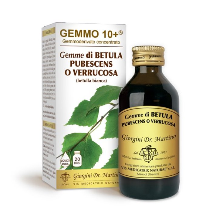 Betulla Bianca Gemme G10+ Betulla Pubescenes Dr. Giorgini 100ml