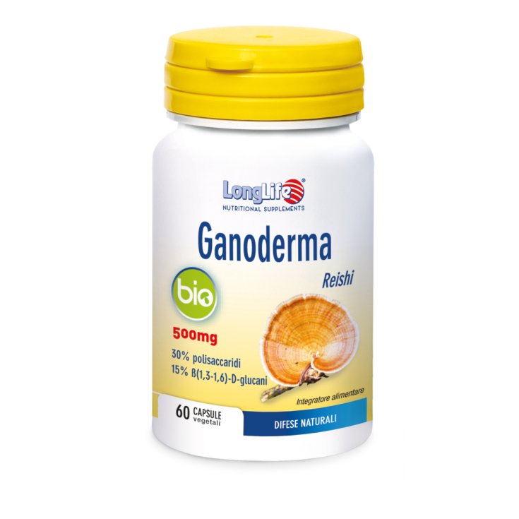 Ganoderma Bio 500mg 60 Capsule Vegetali