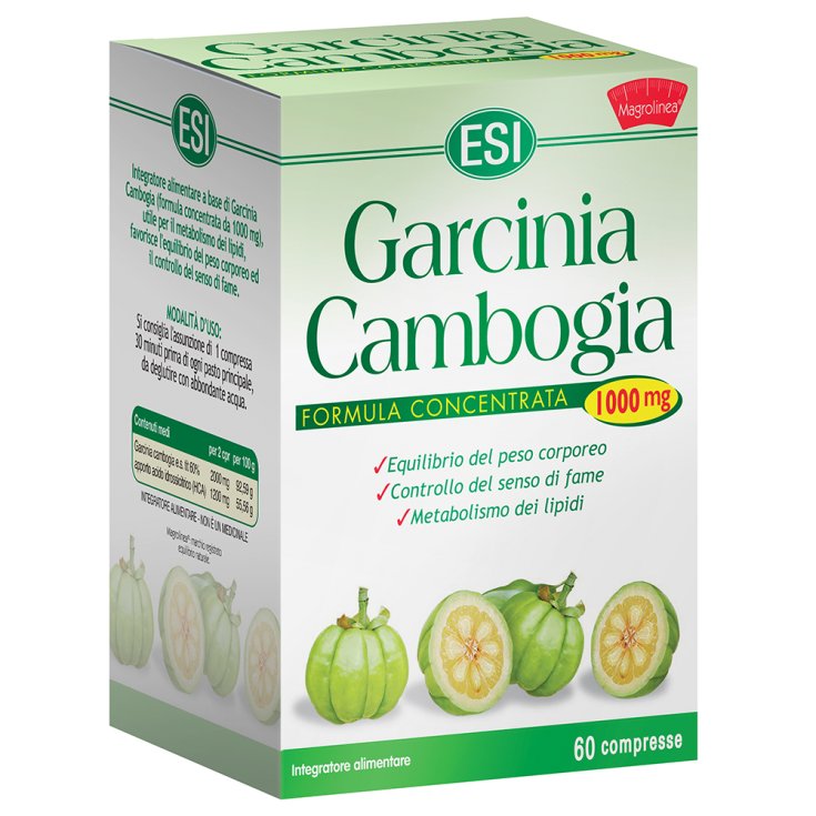 Garcinia Cambogia 1000mg Esi 60 Compresse Garcinia Cambogia 1000mg Esi 60 Compresse