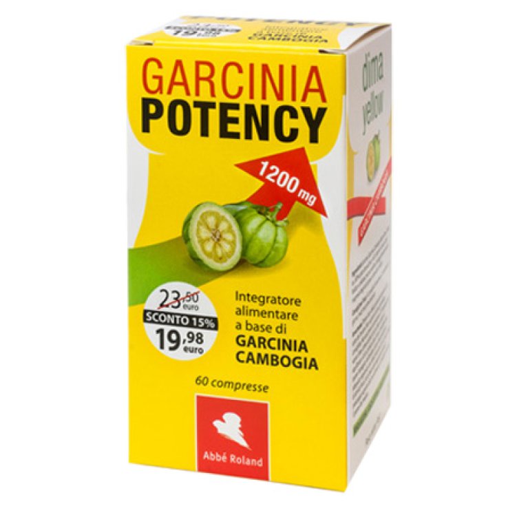 GARCINIA POTENCY 1200mg Abb&eacute; Roland 60 Compresse