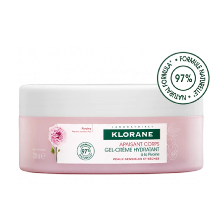 Gel Crema Idratante Peonia Klorane 200ml
