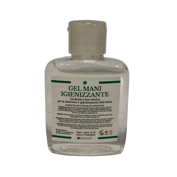 Gel Igienizzante Mani Senza Risciacquo Bionell 100ml