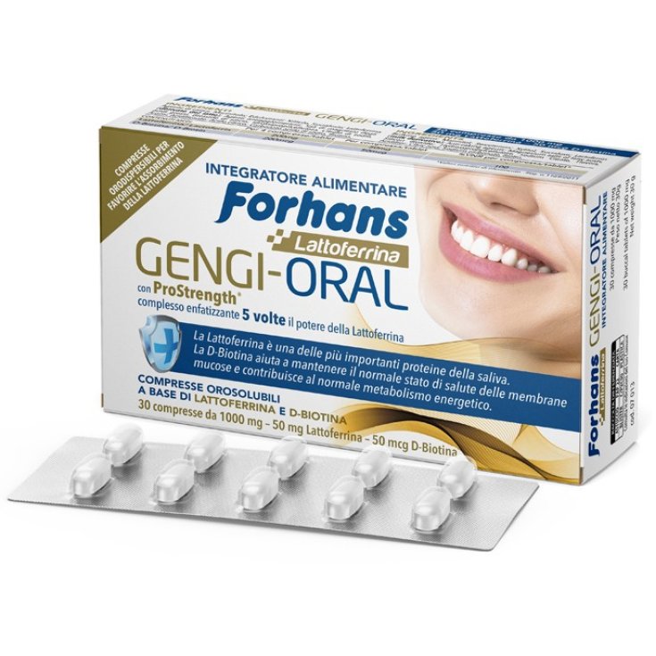 Lattoferrina Gengi-Oral Forhans 30 Compresse