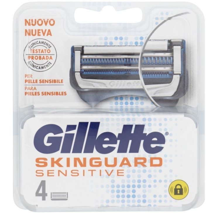 SkinGuard Sensitive GILLETTE 4 Lamette